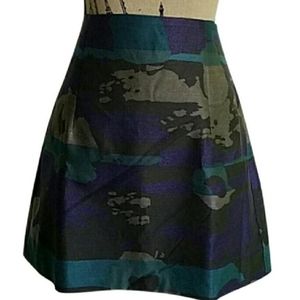 Alex & Alex Tribal Jacquard  Mini Skirt